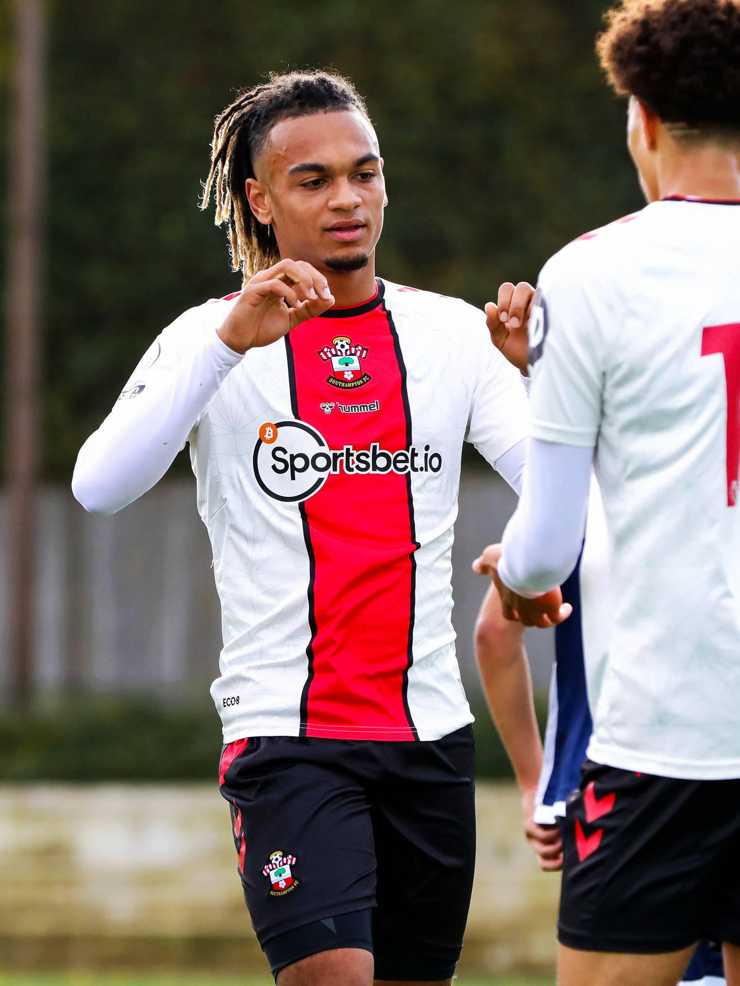 Mara Sekuo During A Southampton Fc Training Background