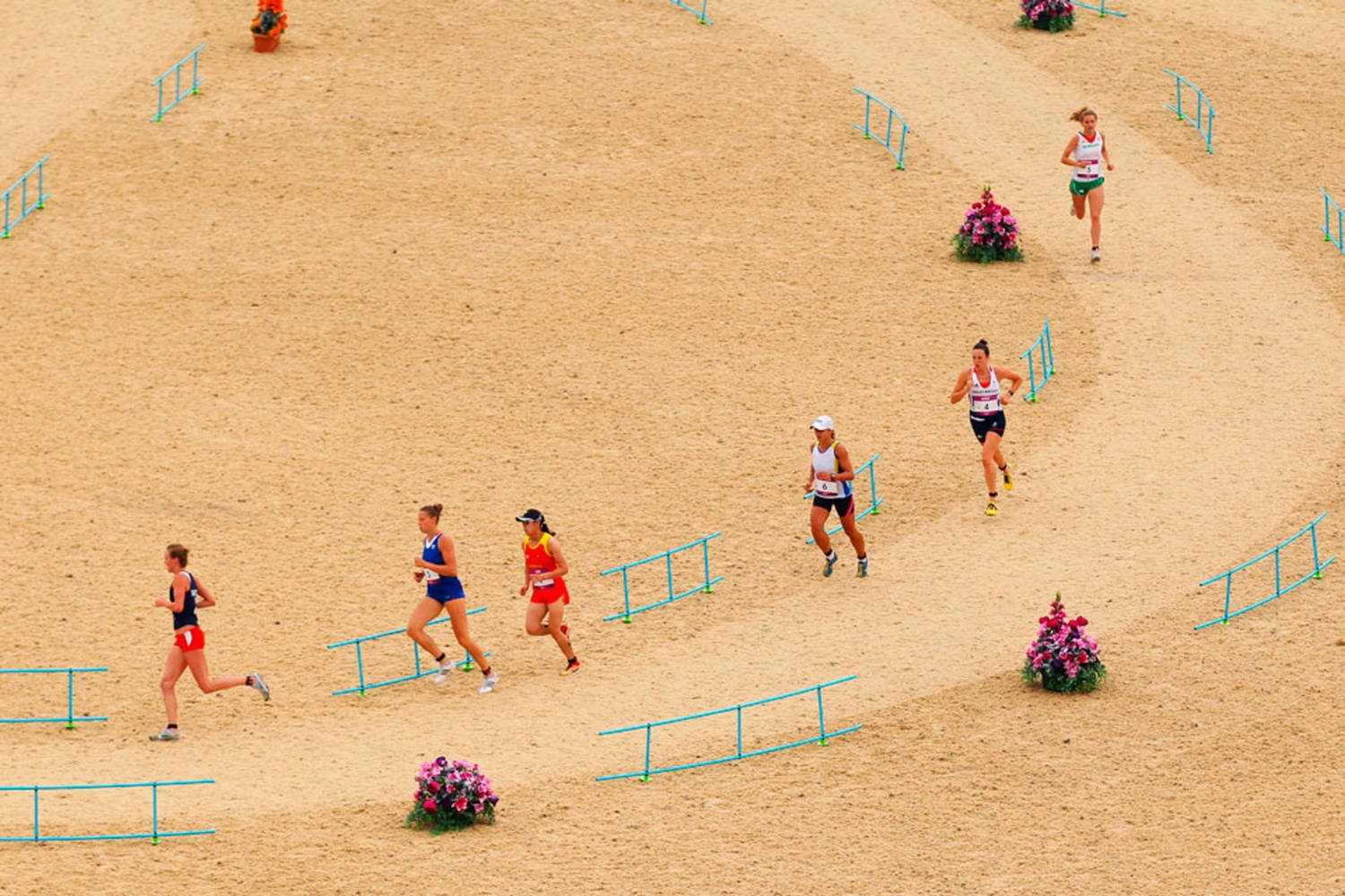 Marathon Race Modern Pentathlon Background