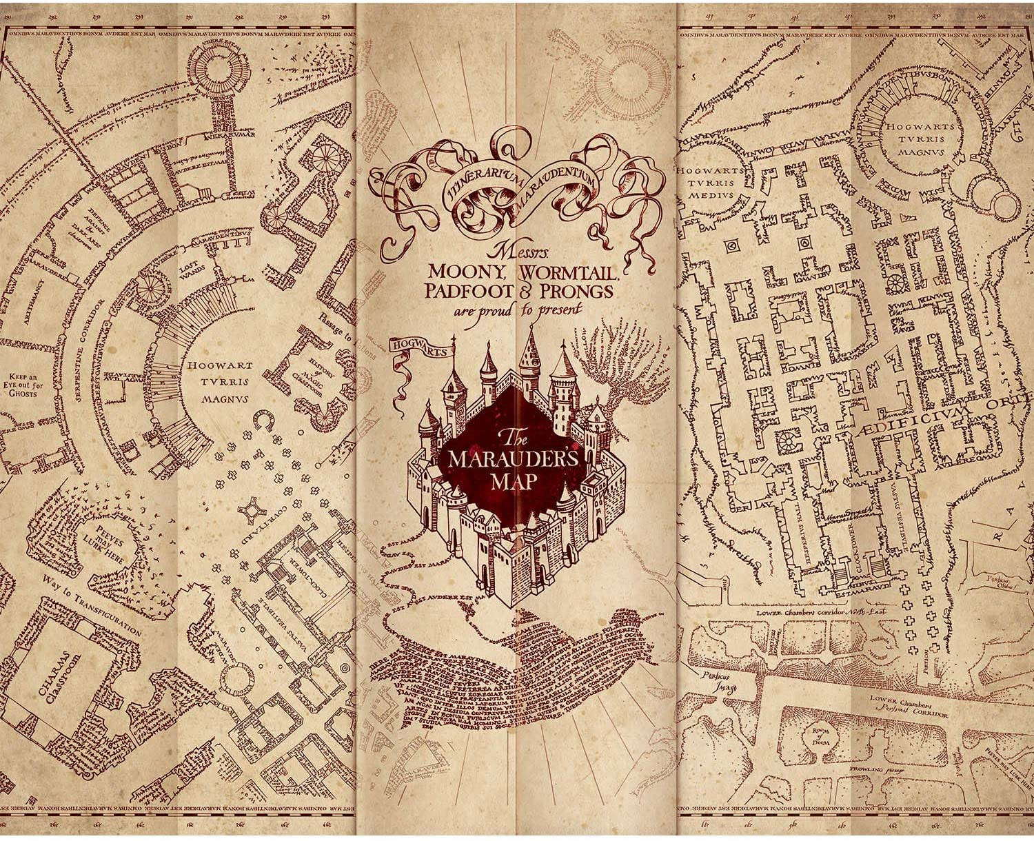Marauders Map Front Page