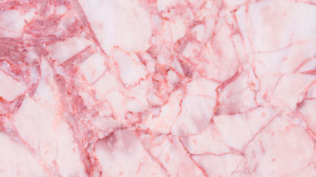 Marble Pastel Pink Aesthetic Computer Design