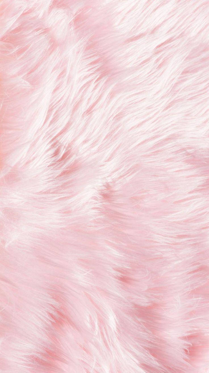 Marble Pink Fur Waves Background