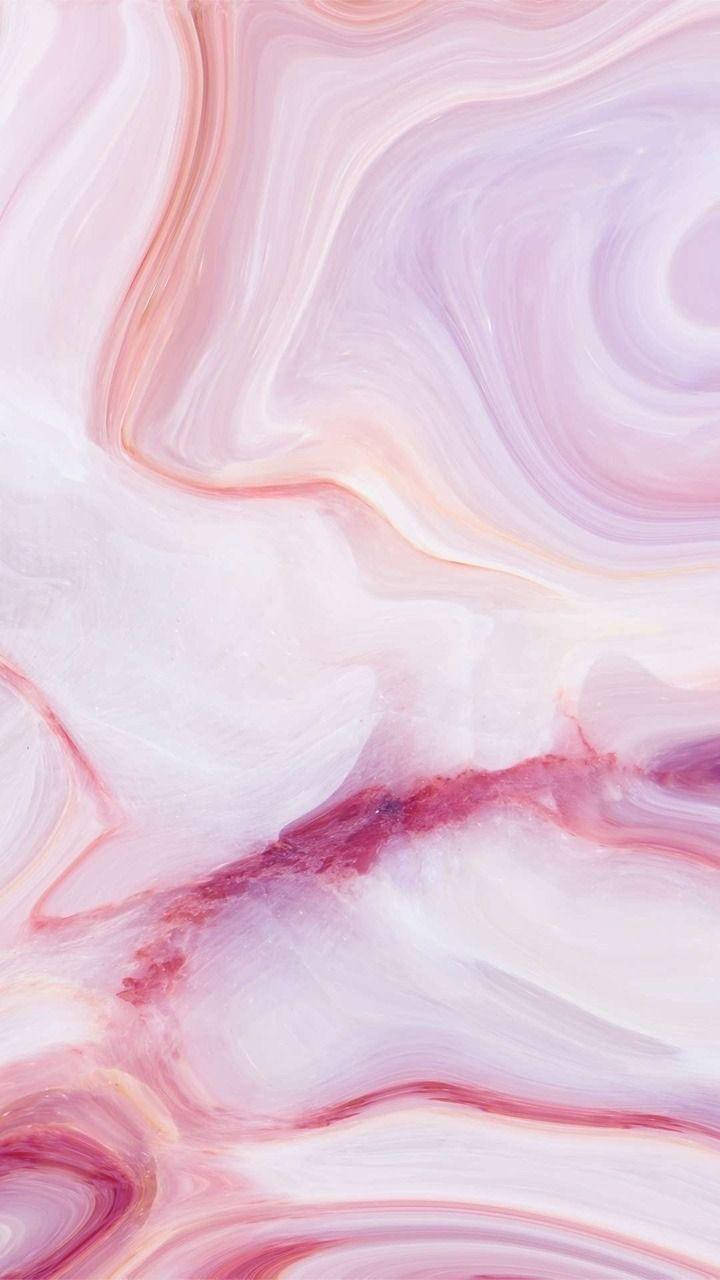 Marble Pink Light And Hot Pink Background