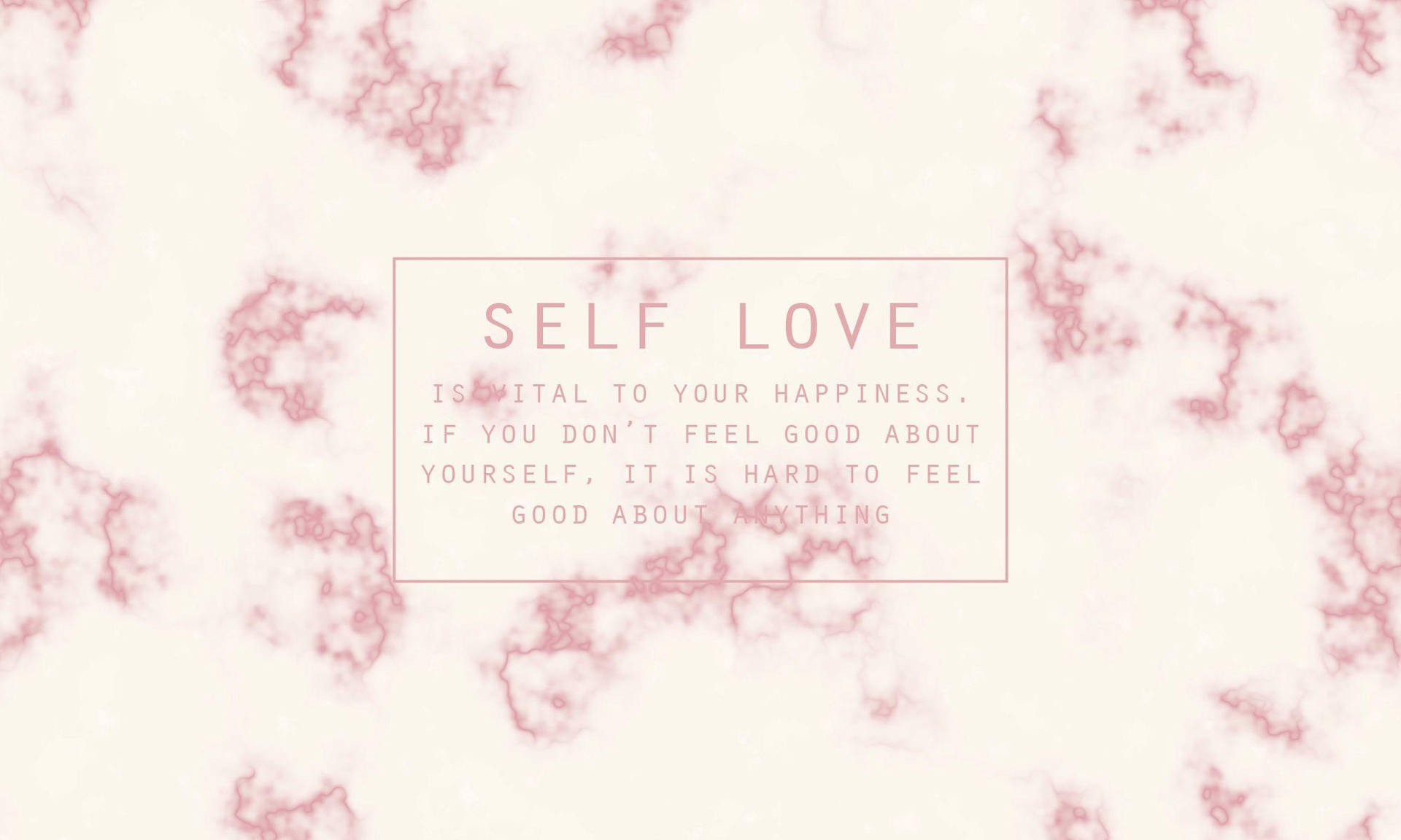 Marble Pink Self Love Background