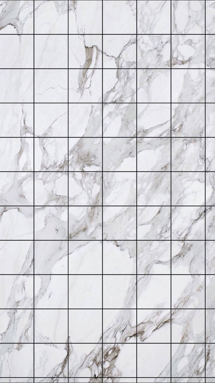 Marble Texture And White Grid Aesthetic Background