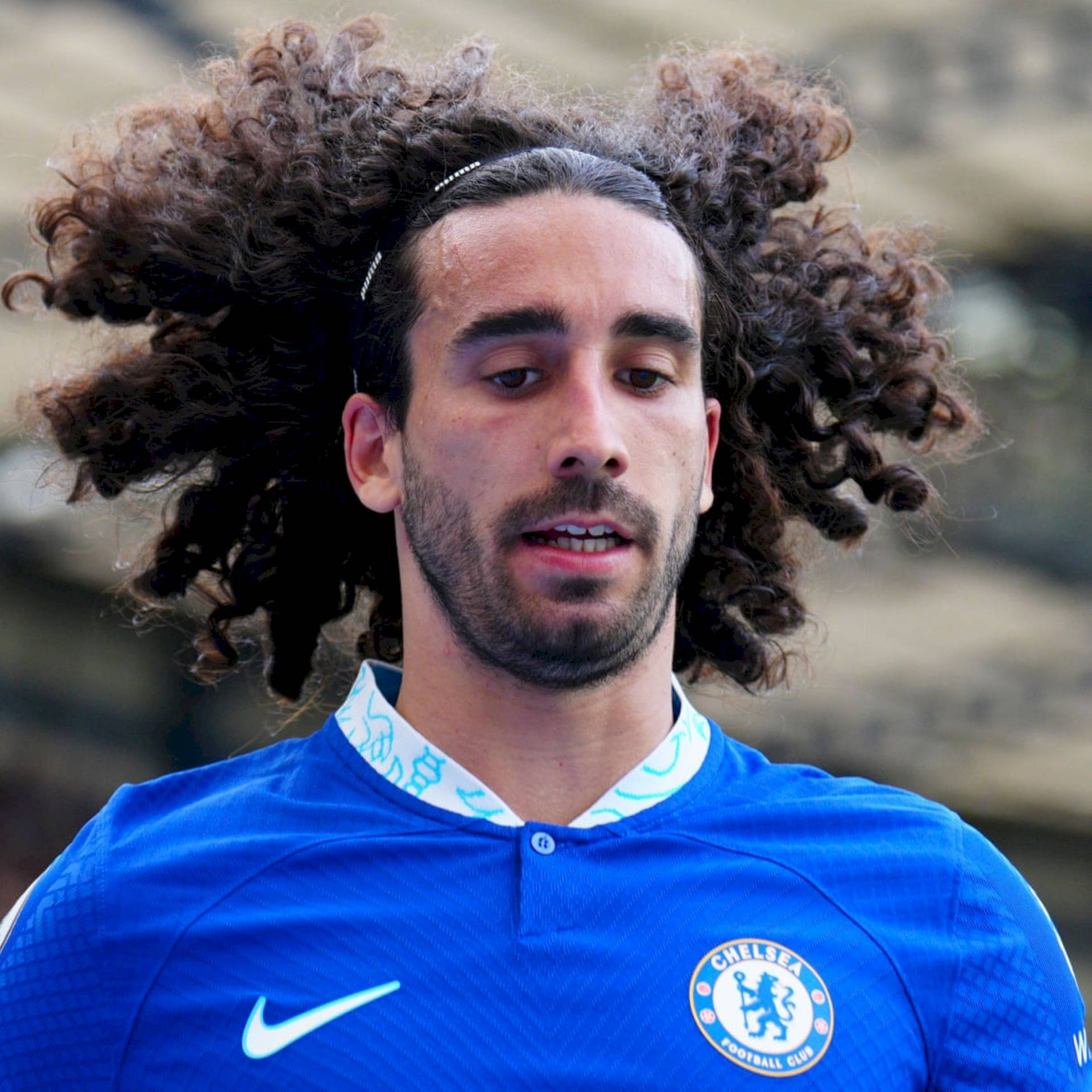 Marc Cucurella Bouncing Hair Background