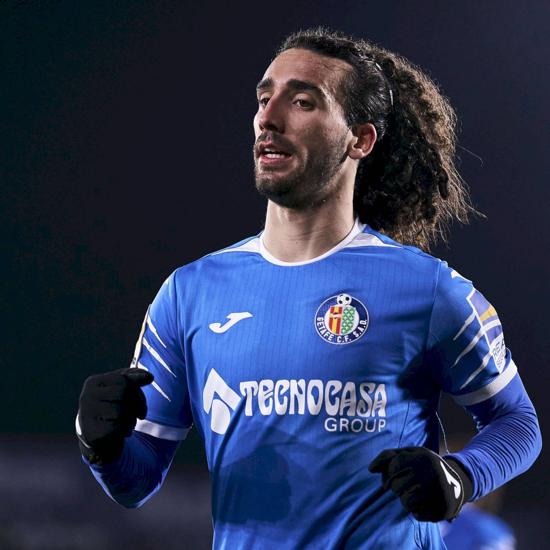 Marc Cucurella Hyped Up Background