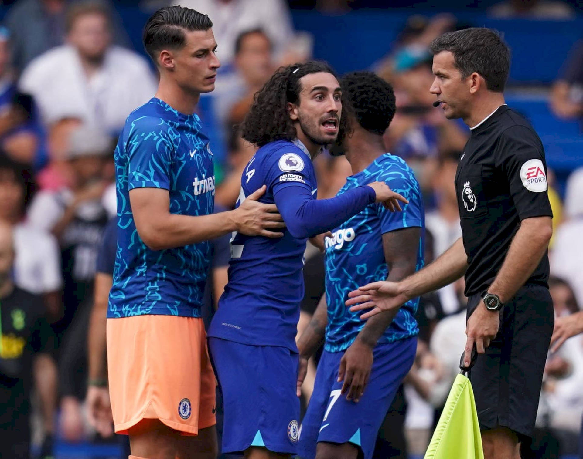 Marc Cucurella Pulled Away Background