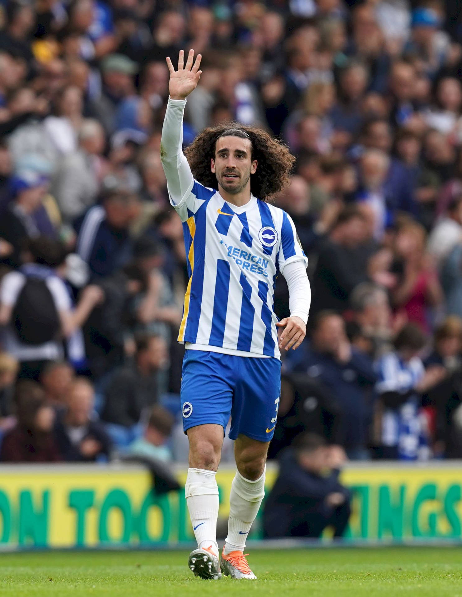 Marc Cucurella Waving Background