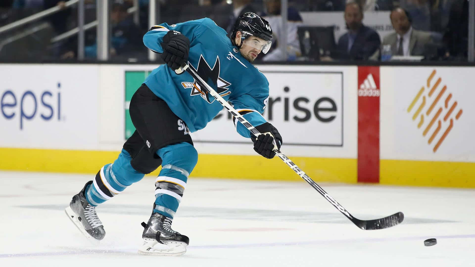 Marc Edouard Vlasic Ice Hockey Player Background