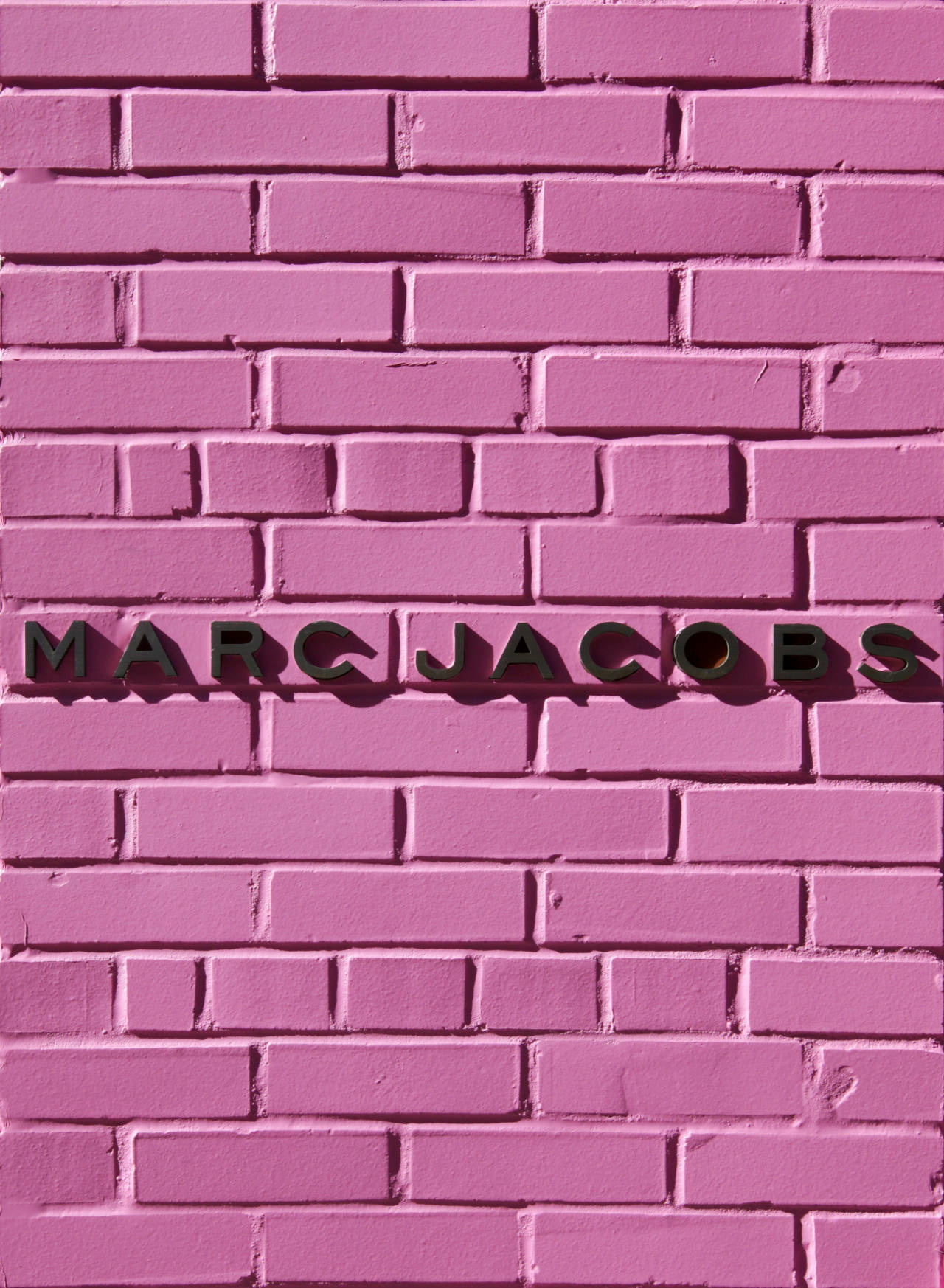 Marc Jacobs Pink Brick Wall