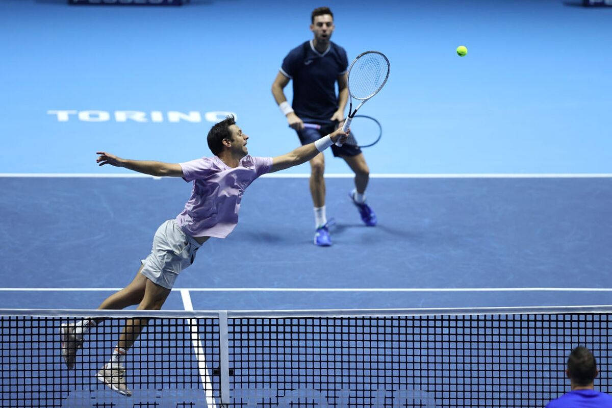 Marcel Granollers Striving For The Ball