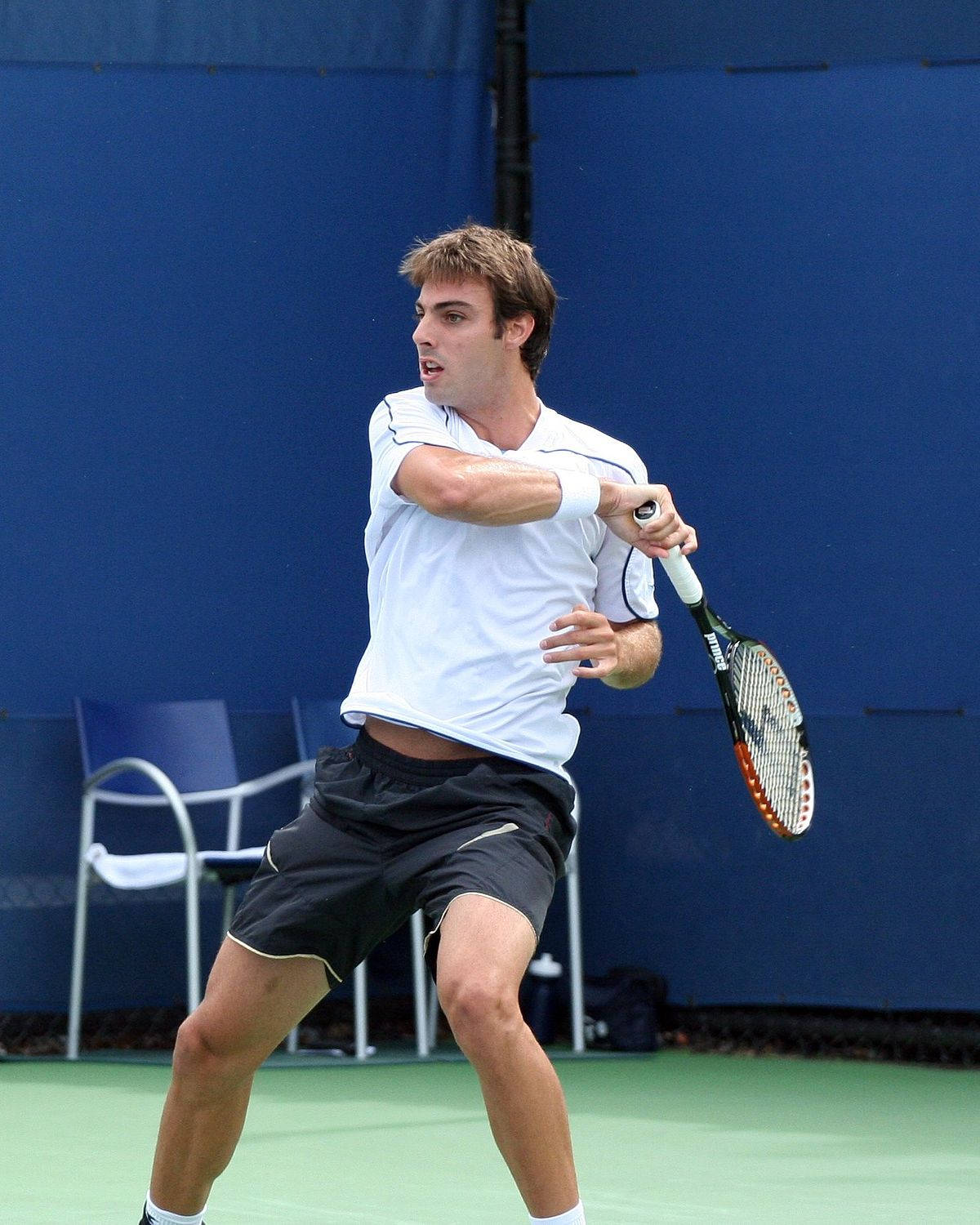 Marcel Granollers Swinging Tennis Racket