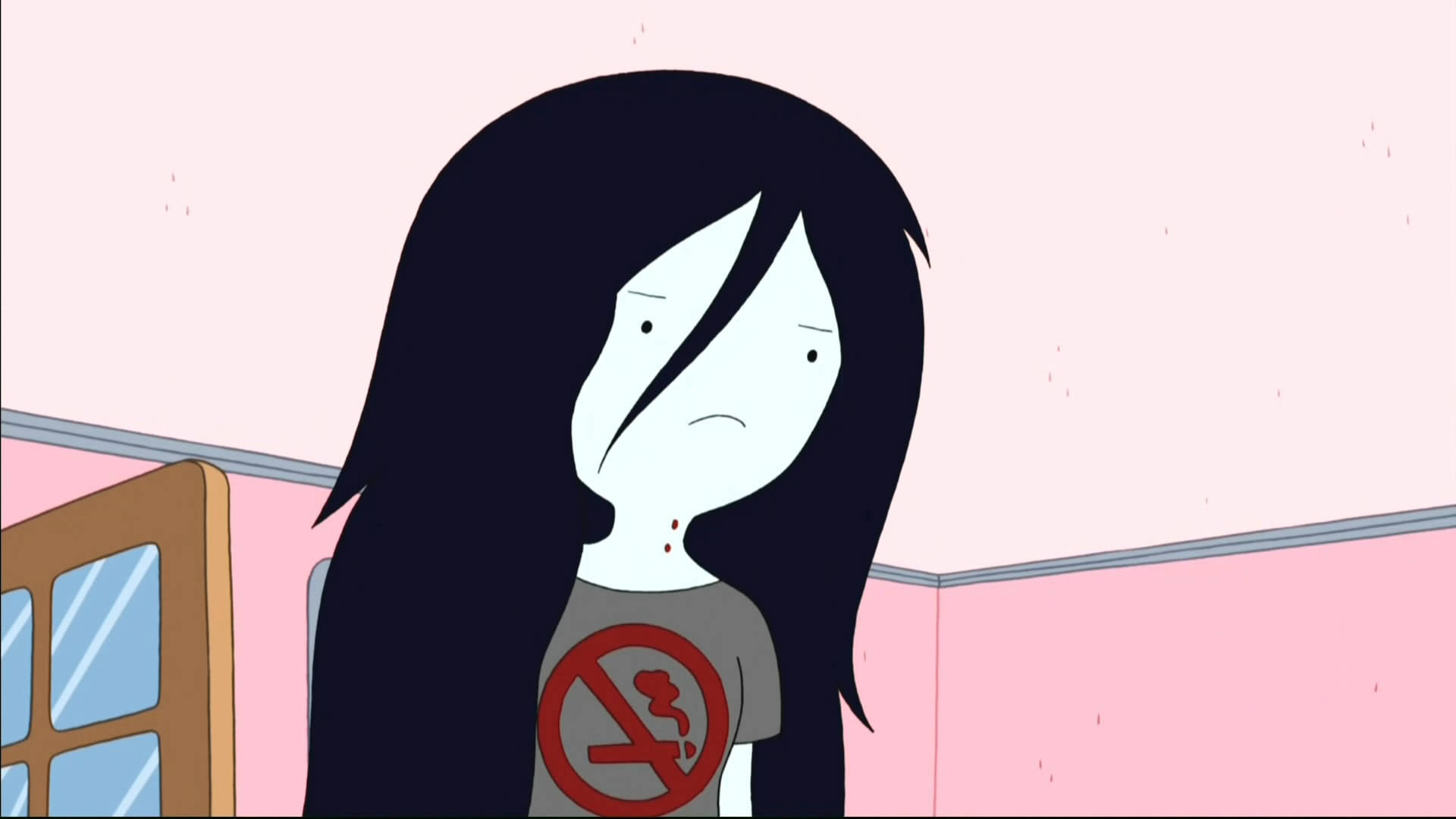 Marceline No Smoking Shirt Background