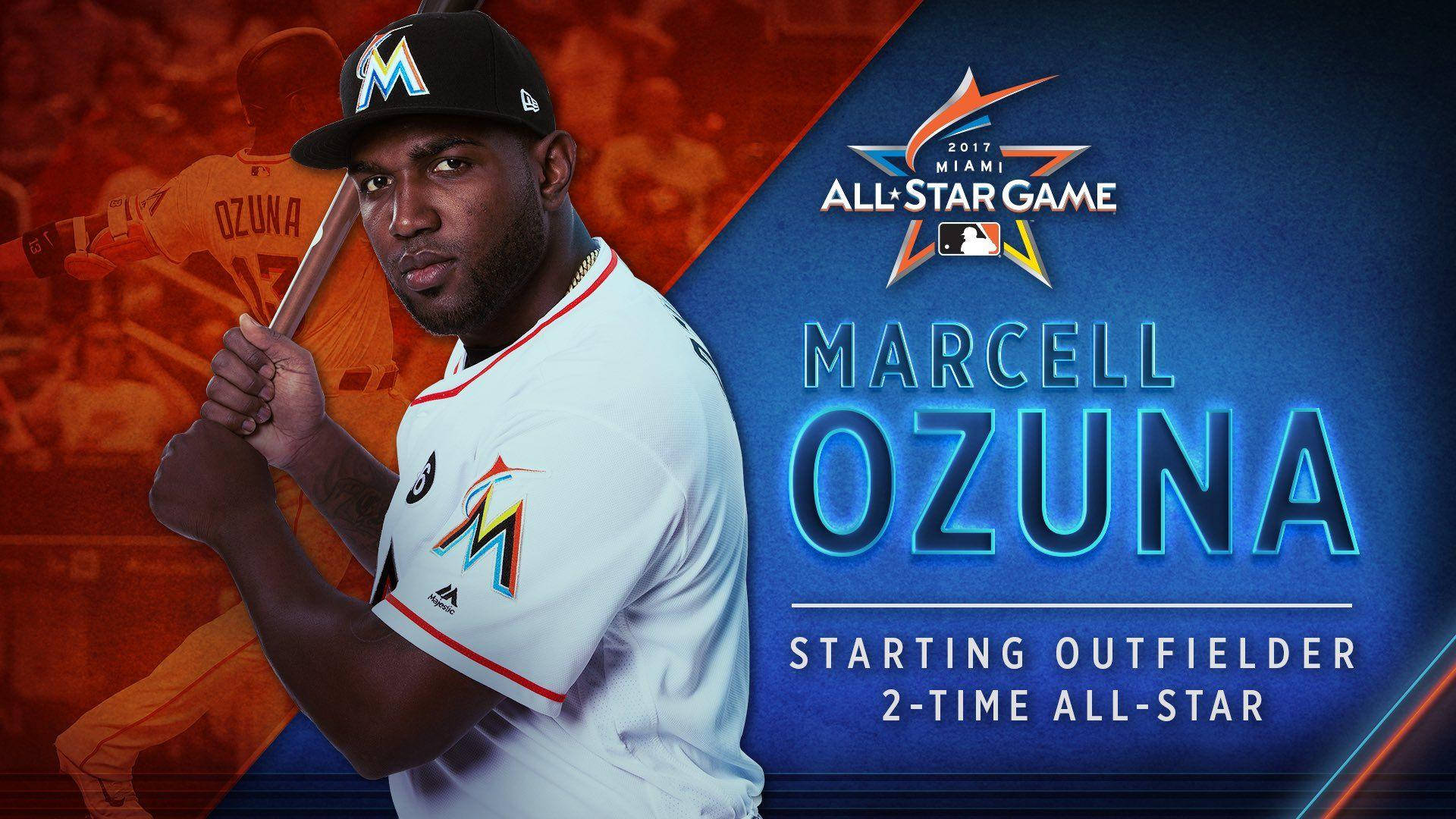 Marcell Ozuna Poster With Titles