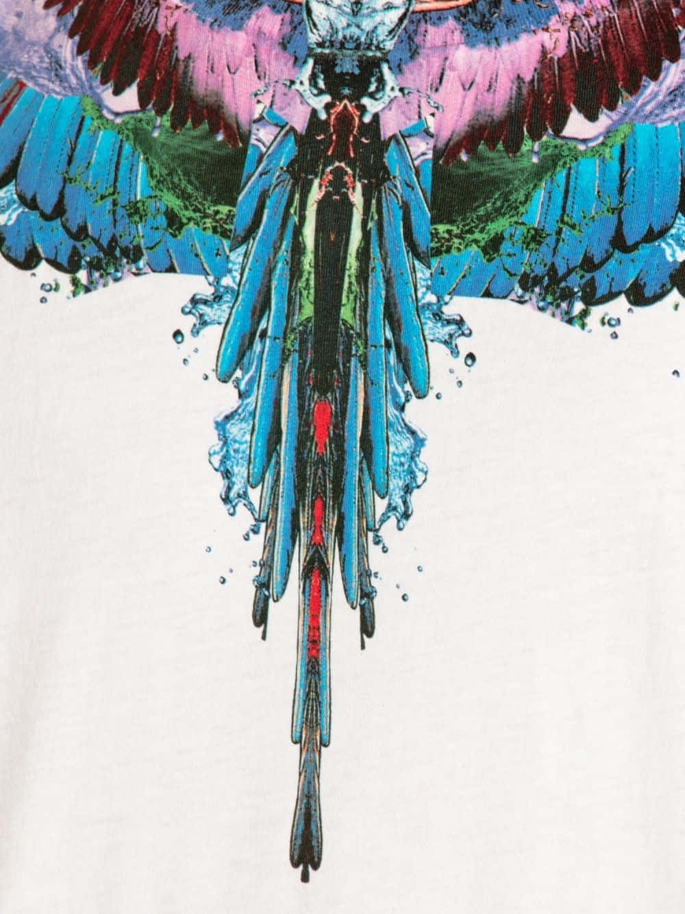 Marcelo Burlon Wings With Water Design Background