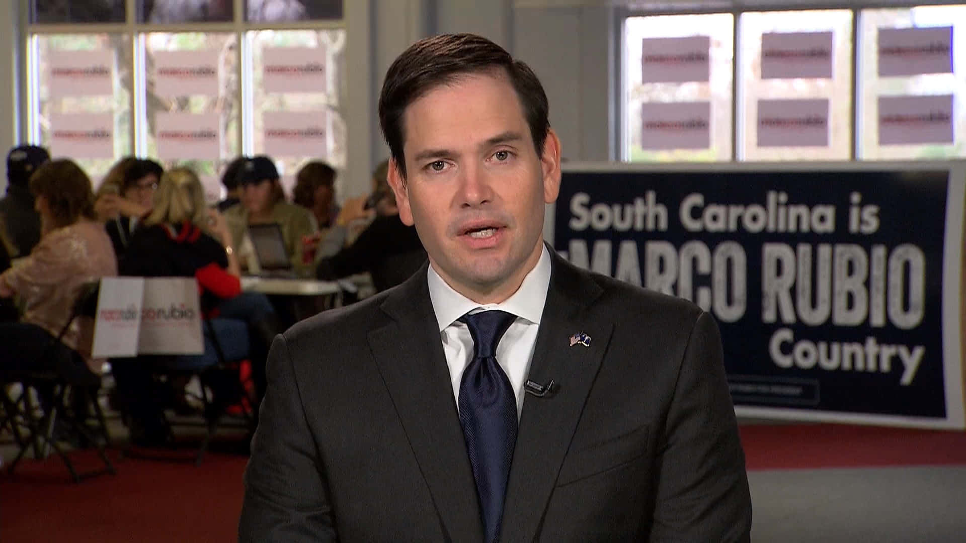 Marco Rubio Campaign In South Carolina Background