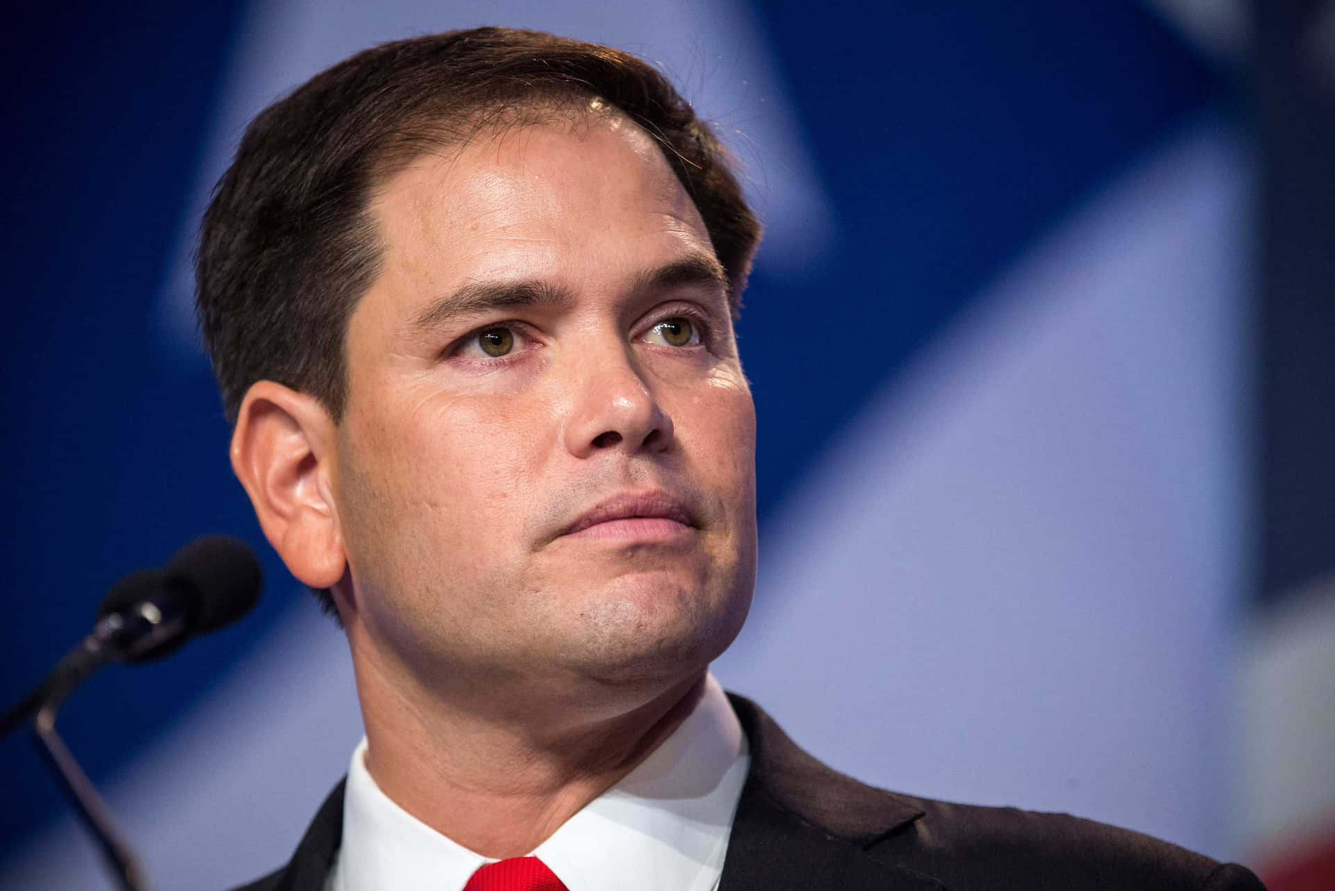 Marco Rubio Serious Background