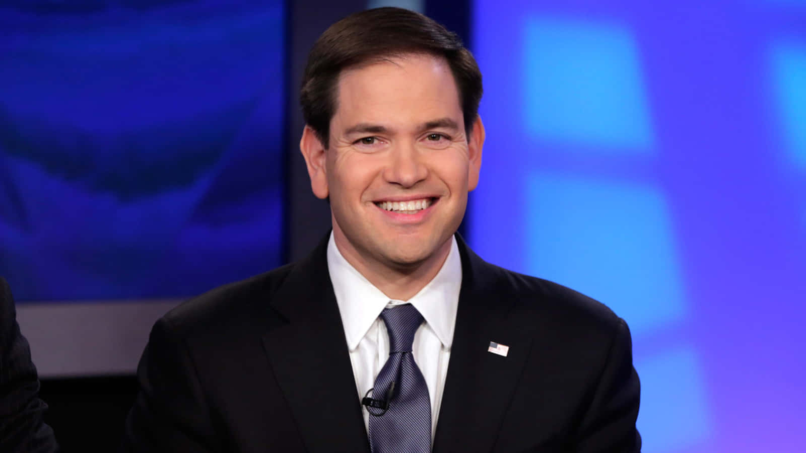 Marco Rubio Smiling Background