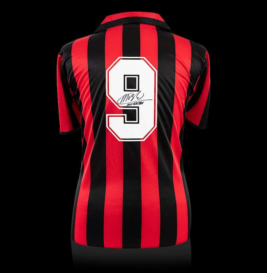 Marco Van Basten Number 9 Polo Background