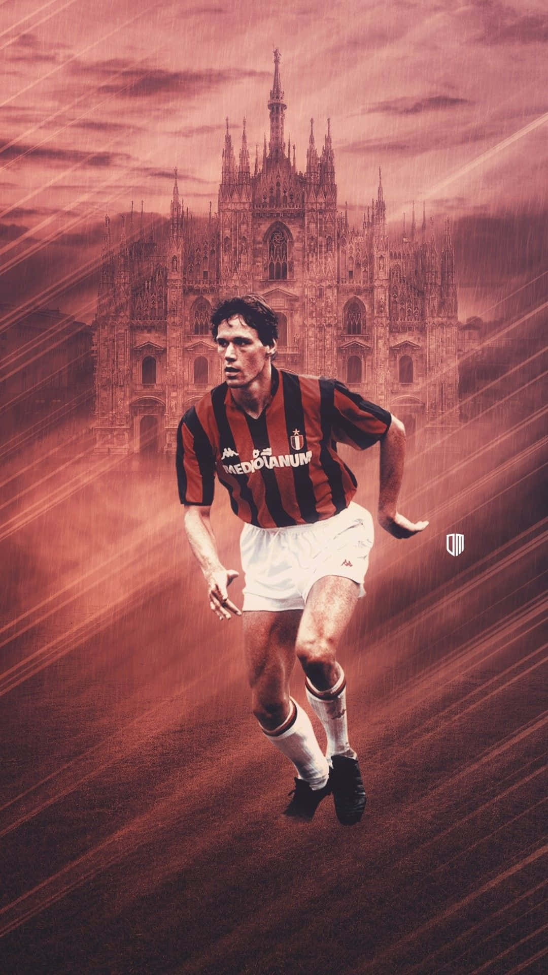 Marco Van Basten Rays Of Light Background