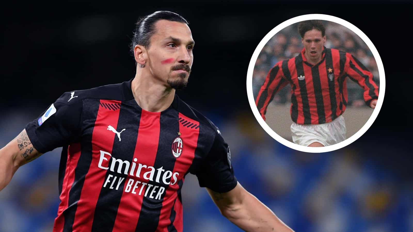 Marco Van Basten Zlatan Ibrahimovic Background