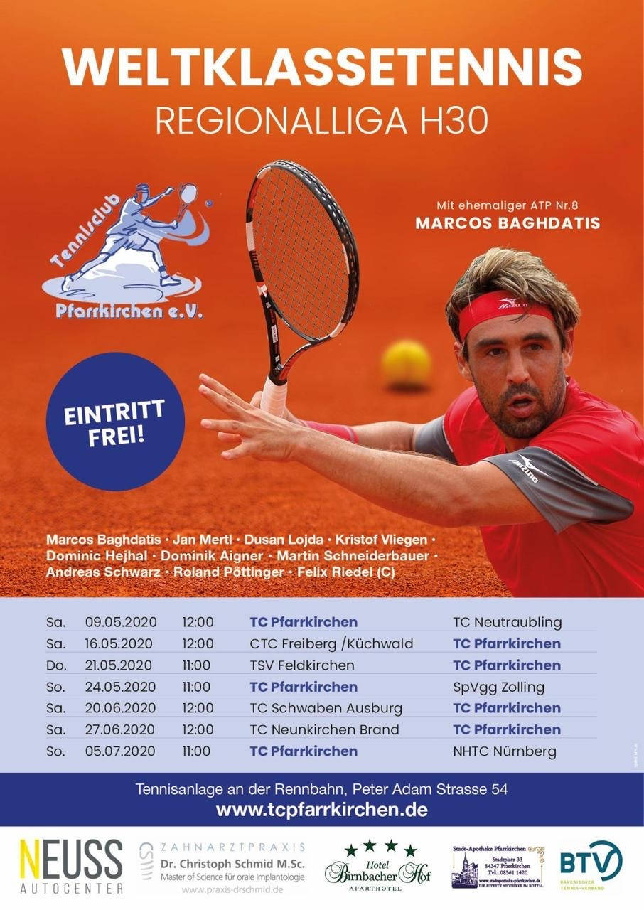 Marcos Baghdatis In Action Background