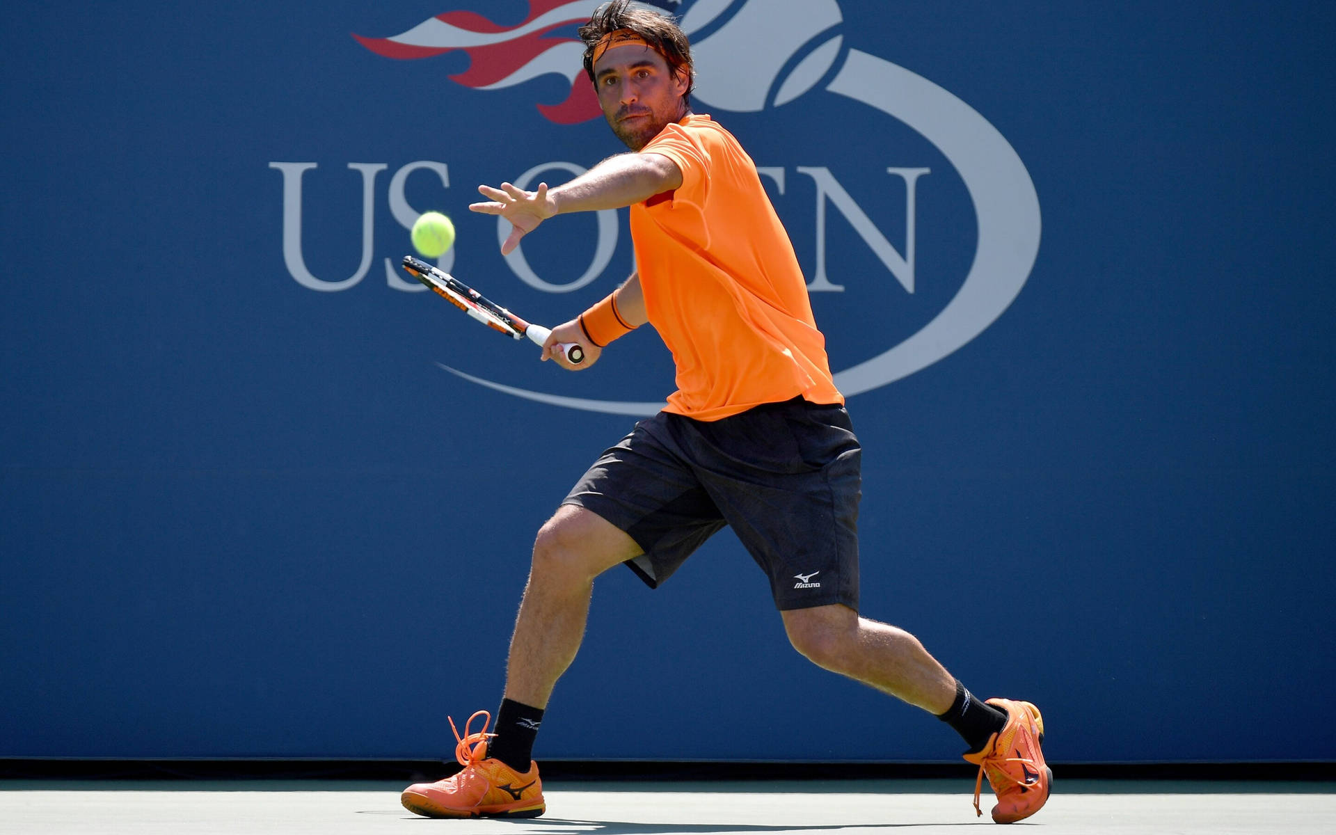 Marcos Baghdatis Playing Tennis Background