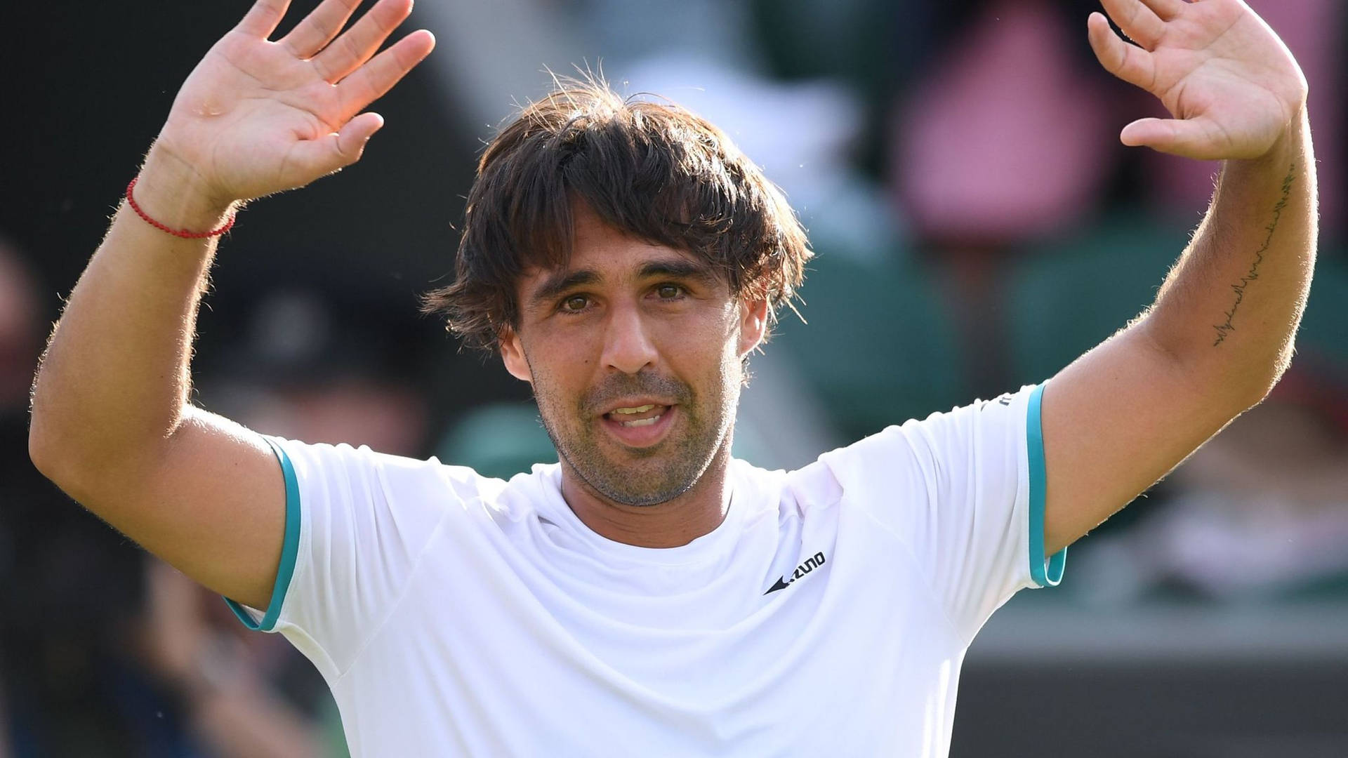 Marcos Baghdatis Waving