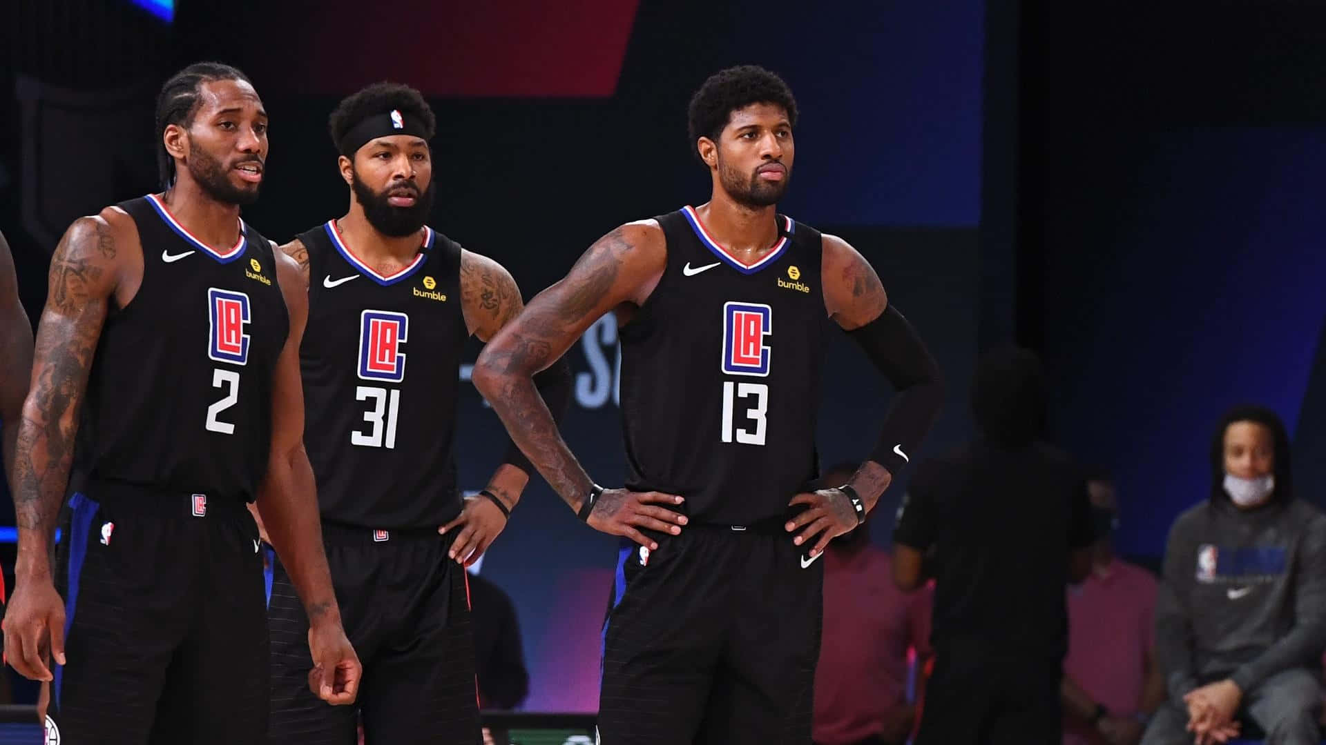 Marcus Morris Delivers A Game-winning Shot For La Clippers In The Western Conference Semifinals. Background