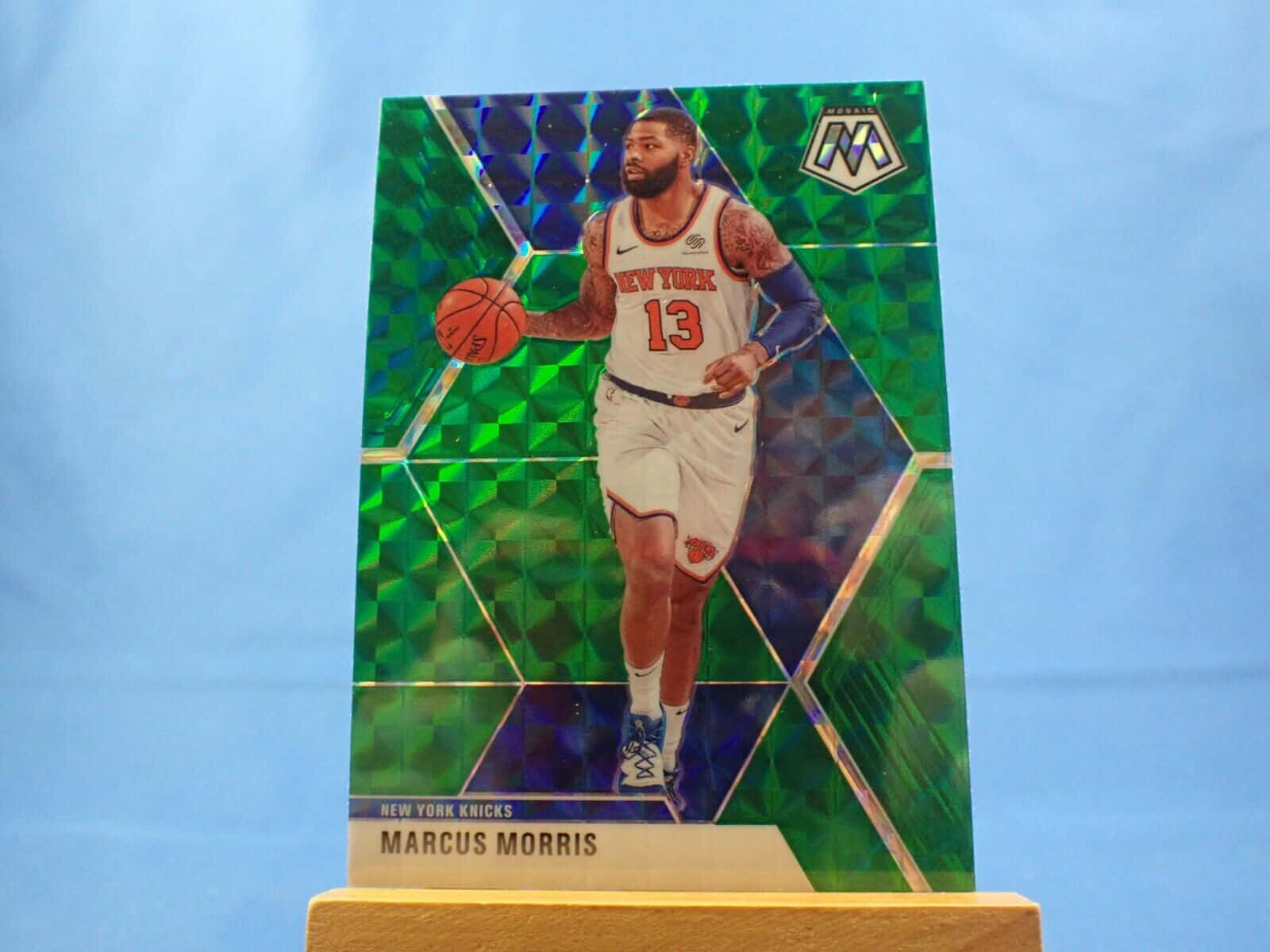 Marcus Morris In Action With The New York Knicks Background