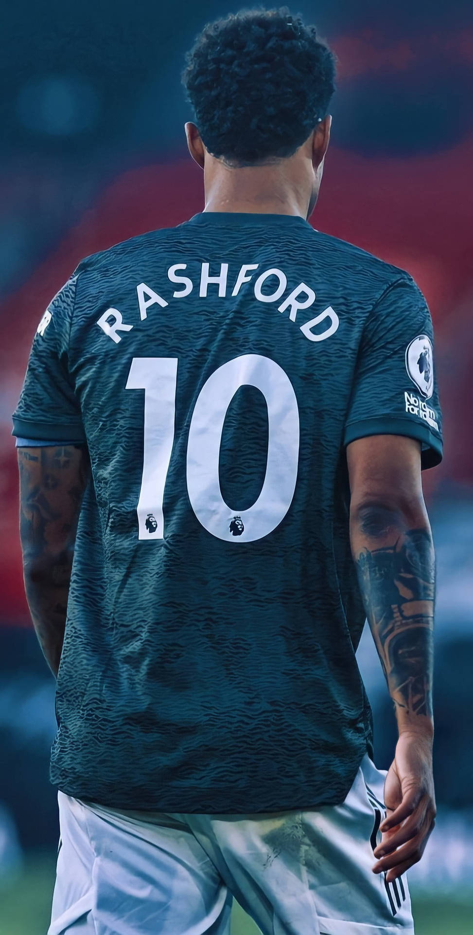 Marcus Rashford Blue Jersey