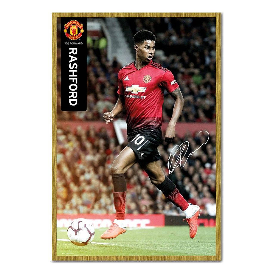 Marcus Rashford Poster Background