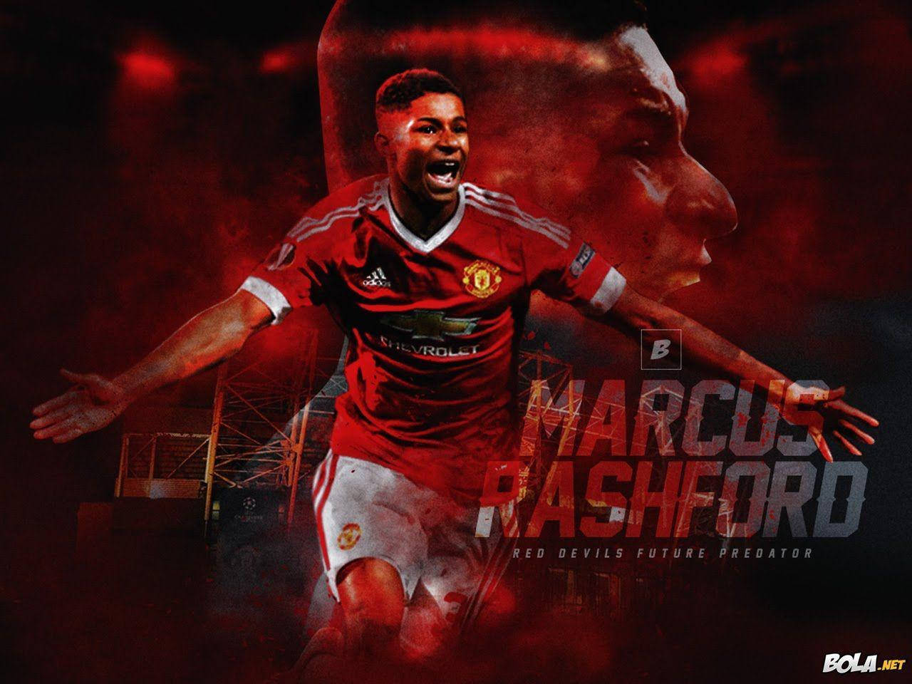 Marcus Rashford Red Devils