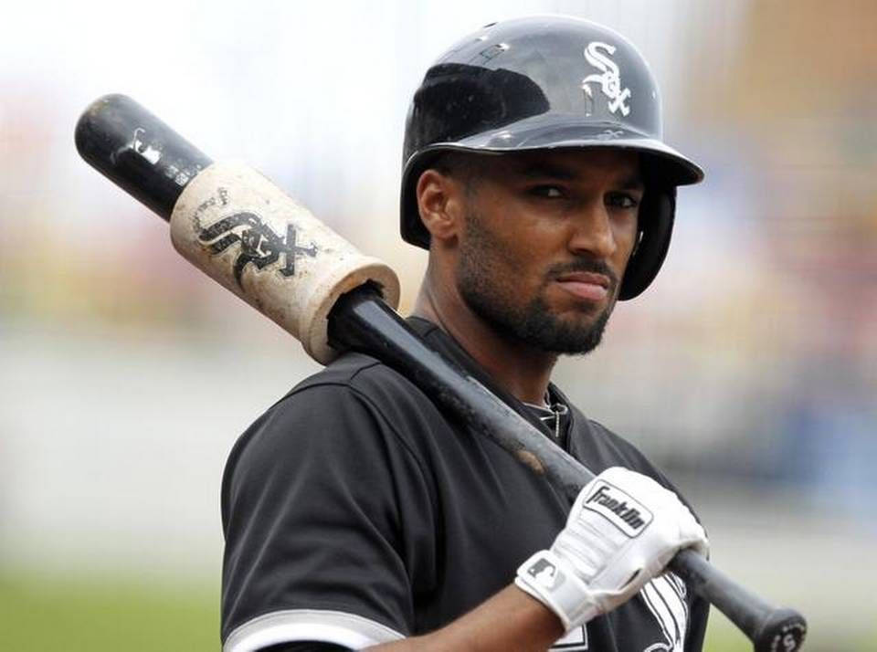 Marcus Semien White Sox Uniform Background