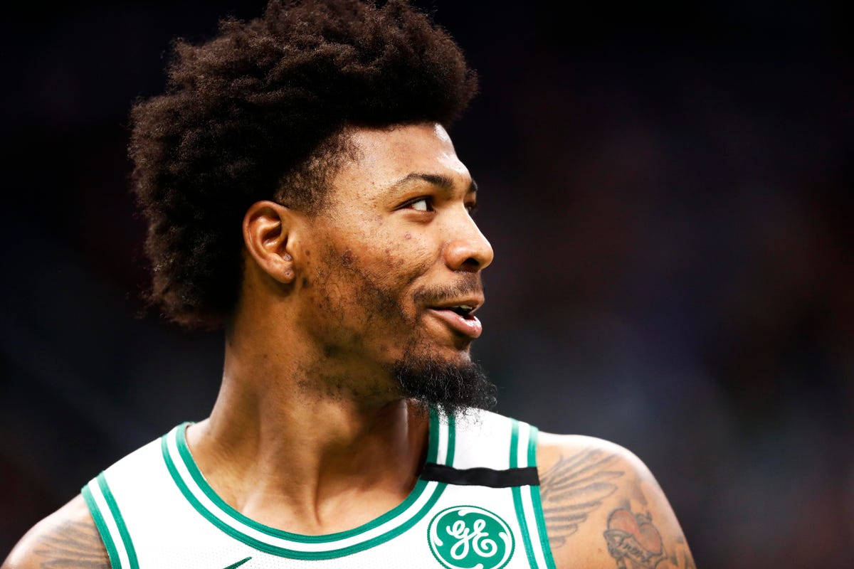 Marcus Smart Close-up View