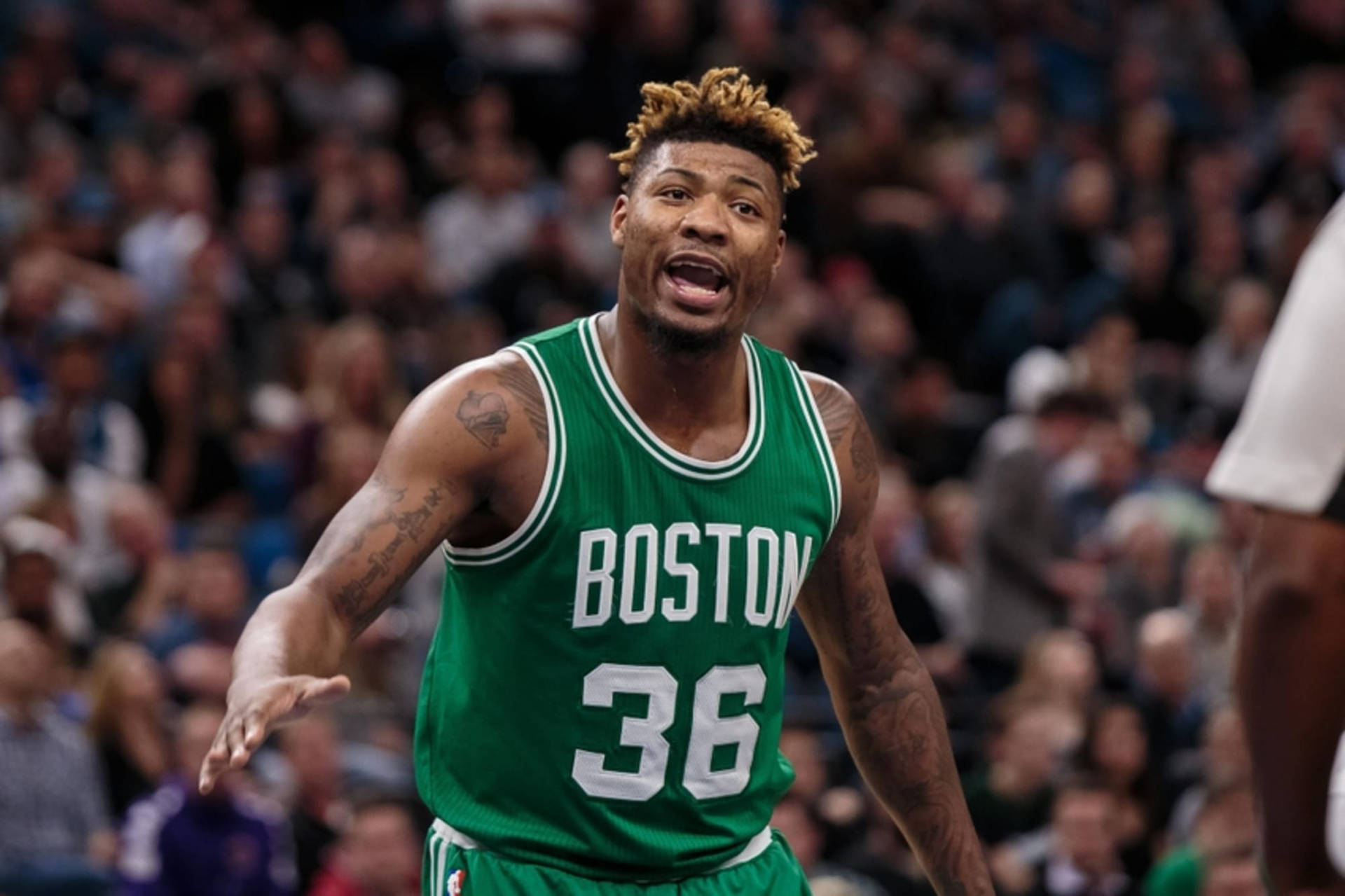 Marcus Smart Confuses Over The Rules Background