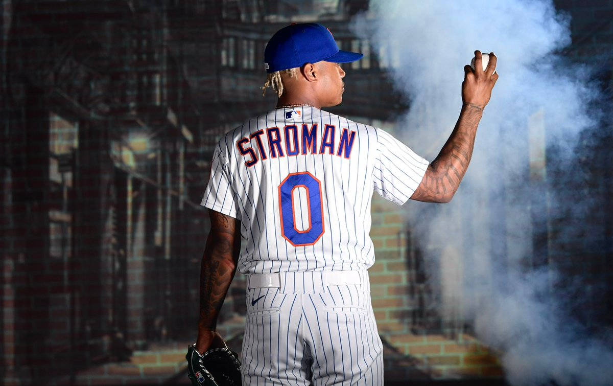 Marcus Stroman With Smoke Background