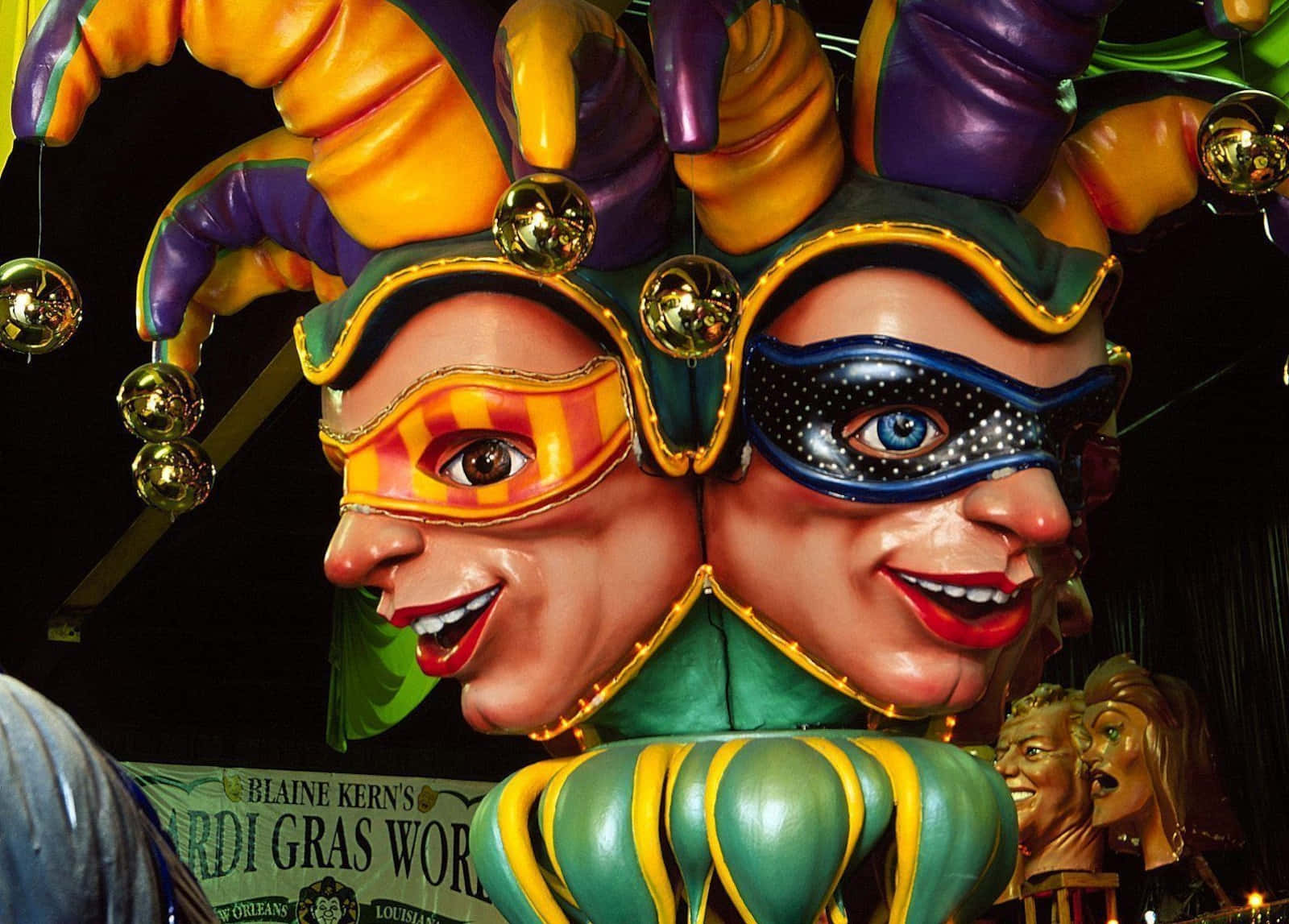 Mardi Gras World New Orleans Background