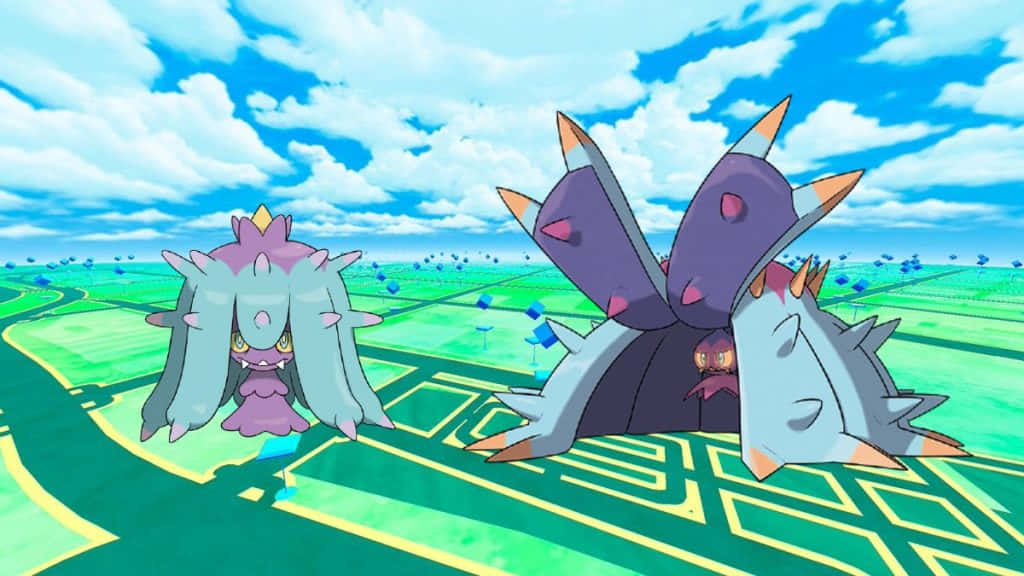 Mareanie And Toxapex Background