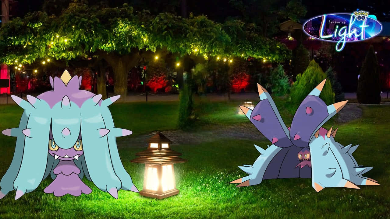 Mareanie And Toxapex Background