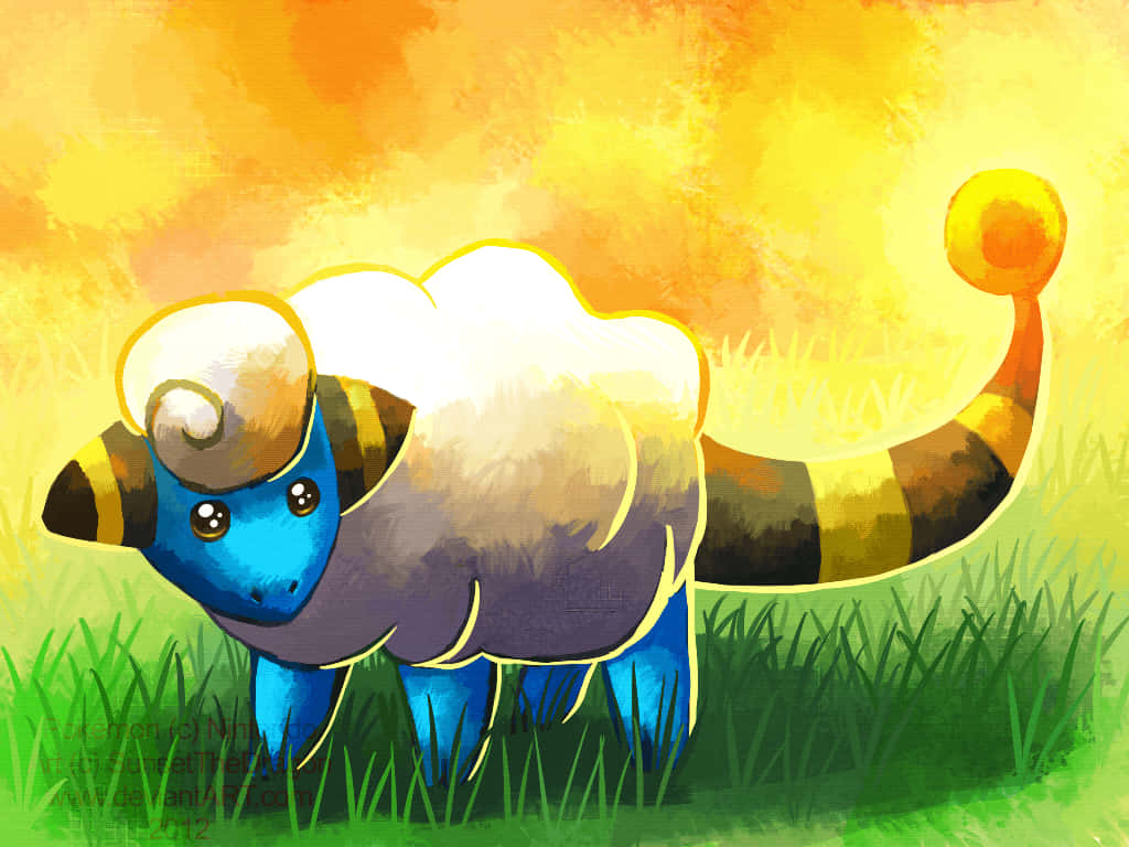 Mareep Digital Painting