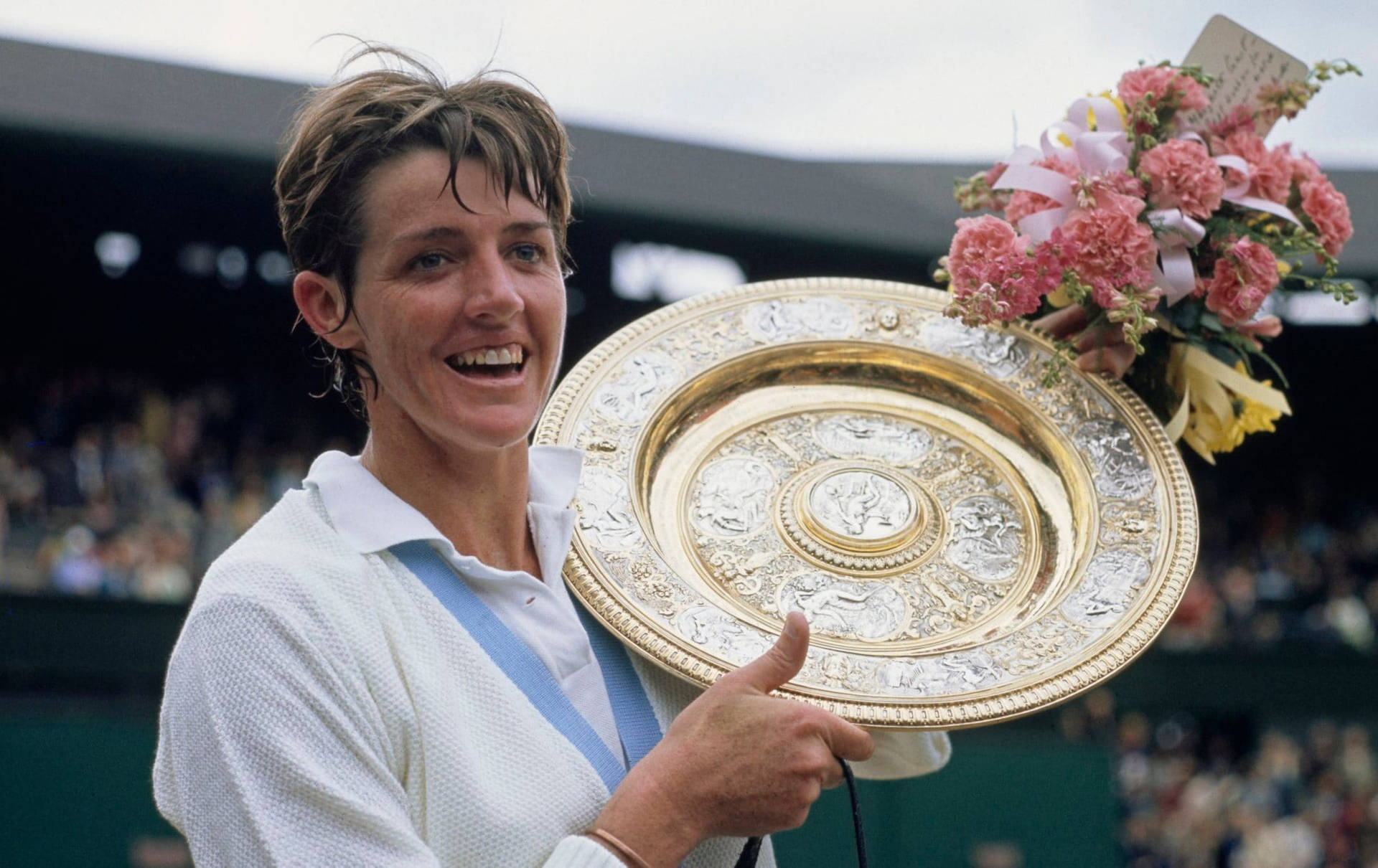 Margaret Court 1963 Wimbledon Background