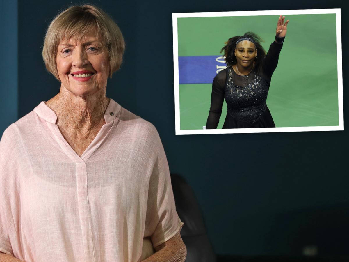 Margaret Court Serena Williams Background