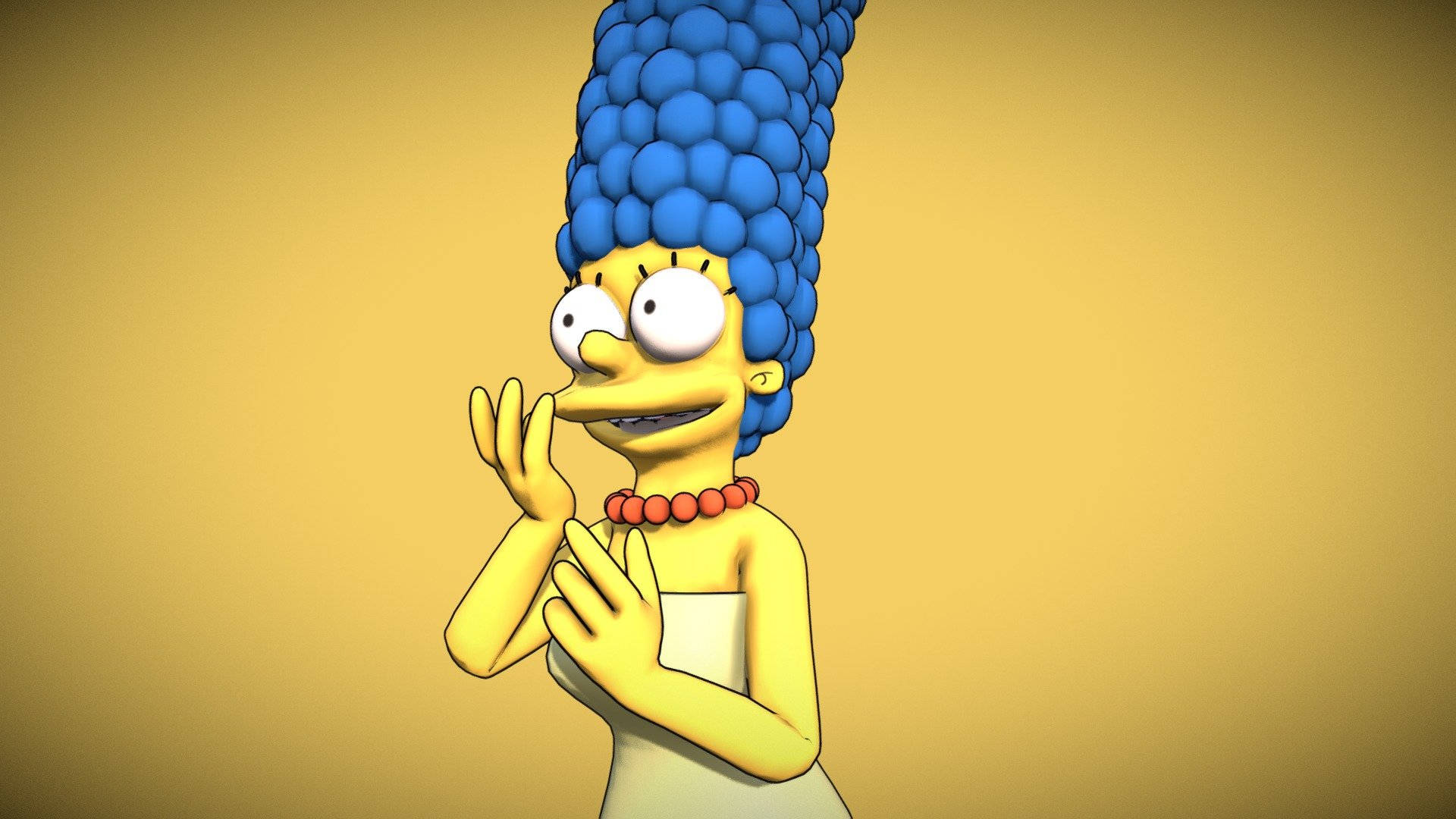 Marge Simpson 3d Figure