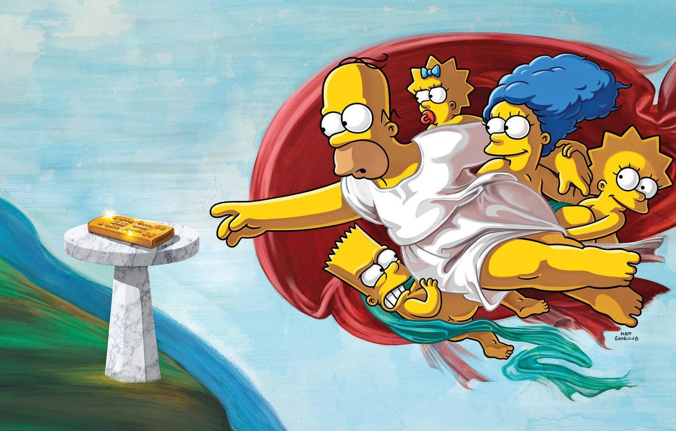 Marge Simpsons Meme Background