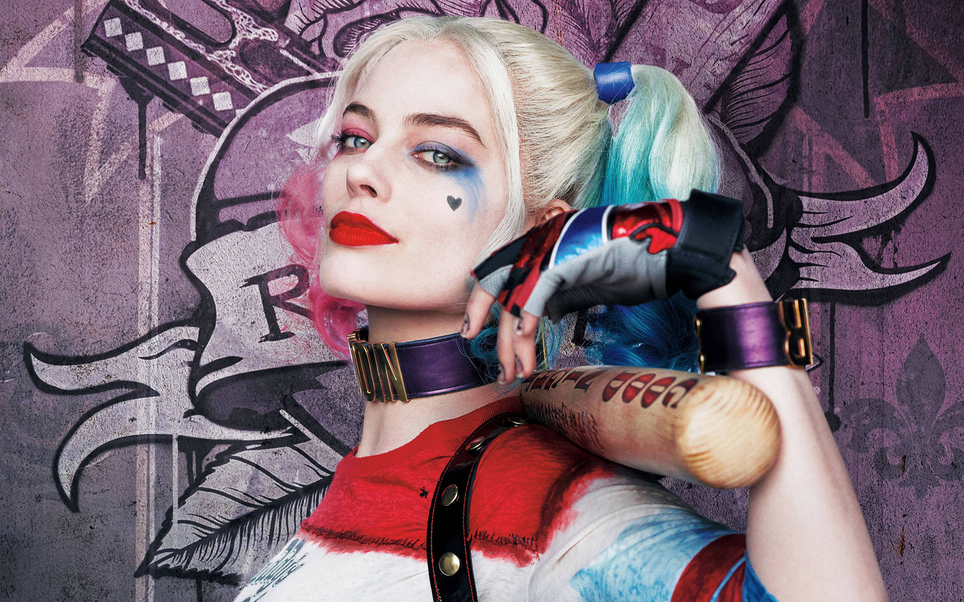 Margot Robbie As Harley Quinn 4k Background