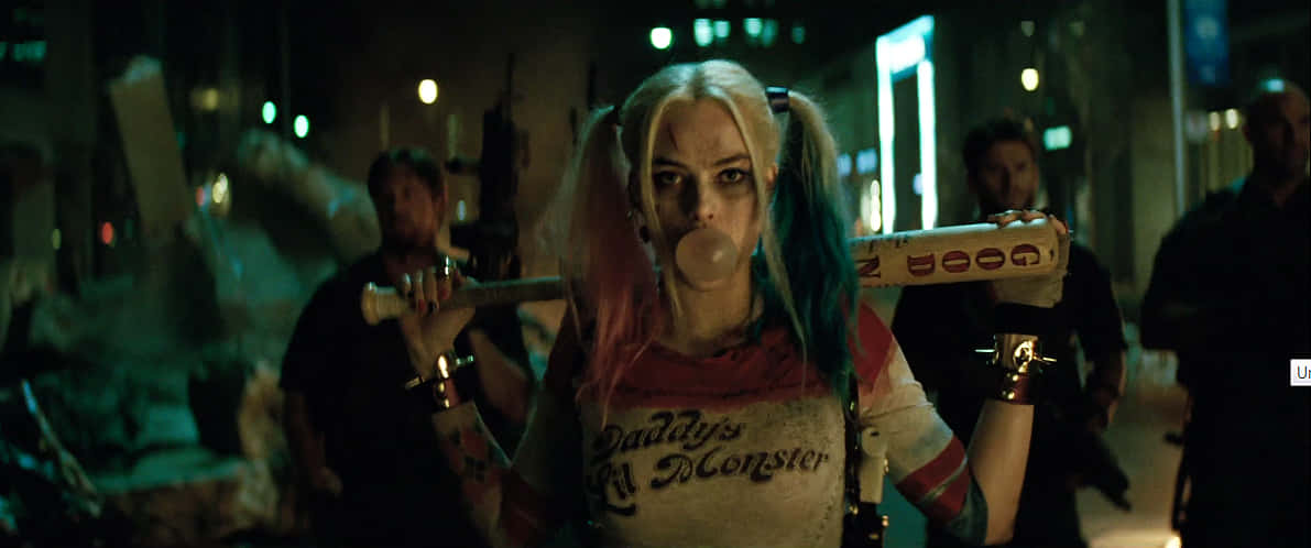 Margot Robbie Portraying The Iconic Harley Quinn Character.