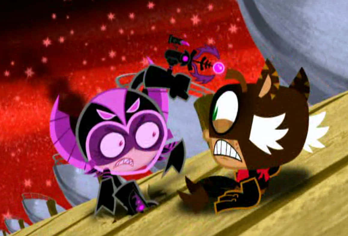 Maria And Manny From El Tigre The Adventures Of Manny Rivera Background