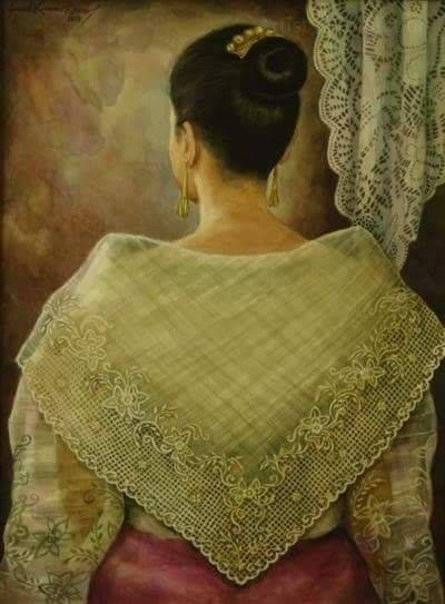 Maria Clara Back View Background