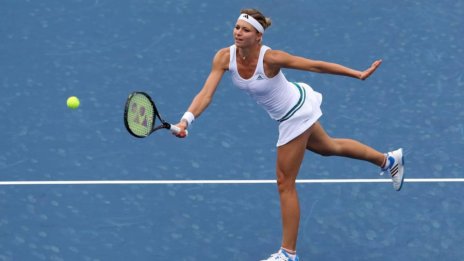 Maria Kirilenko In Action